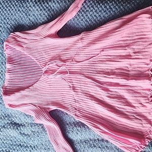 Shein barbie pink sweater